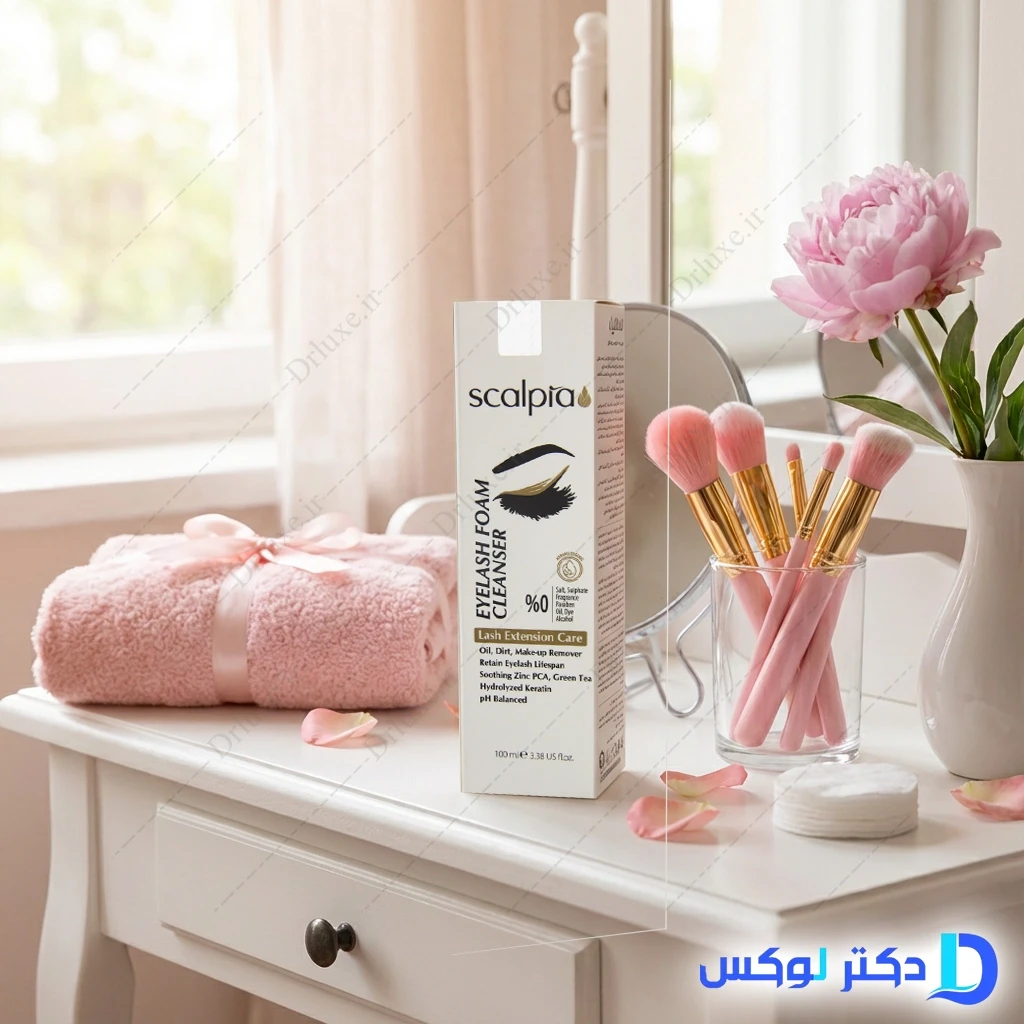 فوم شستشوی مژه اسکالپیا